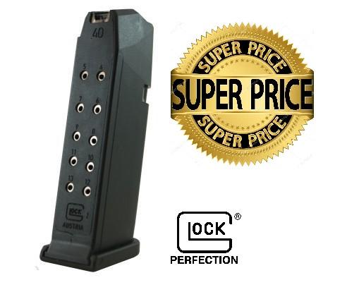 Glock Factory Magazine, 40 S&W, 13Rd, Fits GLOCK 23
