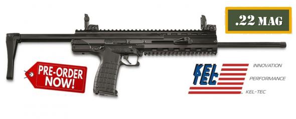 PO DEPOSIT ONLY: Kel-Tec, CMR-30, Carbine, Semi-automatic, 22WMR, 16" Barrel, Black Finish, Synthetic Stock, 30Rd
