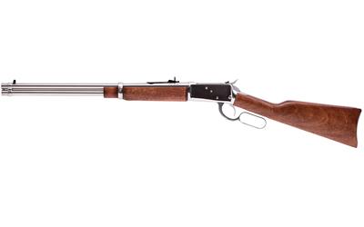 rossi, r92 lever action .44 mag polished ss 20" barrel, 10 round, stain wood stock