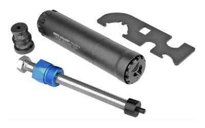 griffin armament, paladin 5, suppressor, 5", .22lr-250, 17-4ph stainless steel, 12.5oz, includes taper mount minimalist brake and suppressor pouch