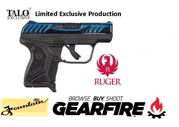 RUGER / TALO LCP II BRIGHT SAPPHIRE 380ACP - LIMITED PRODUCTION