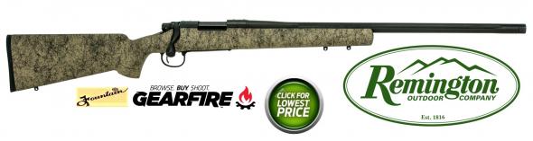 Remington 700 5R Gen 2 Bolt Action Rifle .308 Win 24" Fluted Stainless Steel Threaded Barrel 4 Rounds H-S Precision Stock Black Cerakote Finish