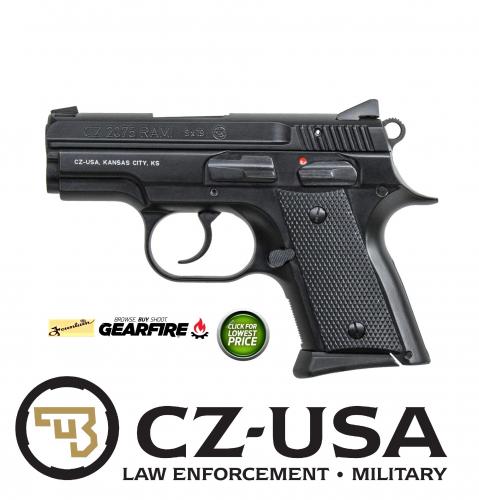 CZ-USA CZ-2075 Rami 9mm 3" Barrel 14+1 Rubber Grips Black Finish