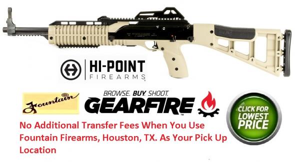 Hi-Point Firearms, Carbine, Semi-automatic, 9MM, 16.5" Barrel, Flat Dark Earth Finish, Target Model, 10Rd