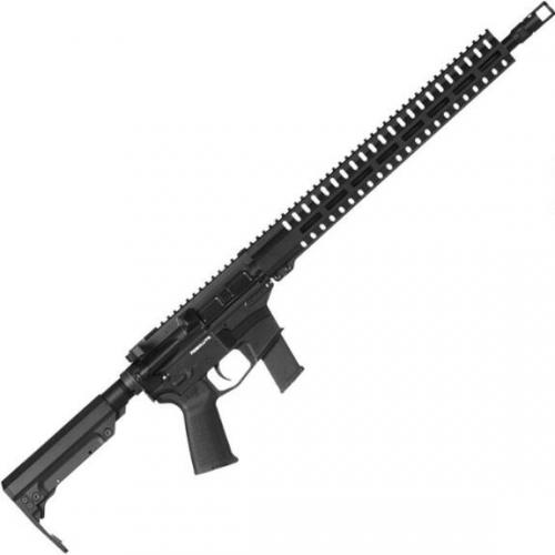 cmmg resolute 300 mkg .45 acp ar-15 semi auto rifle 16" barrel 13 rounds uses glock style magazines rml15 m-lok handguard ripstock collapsible stock...