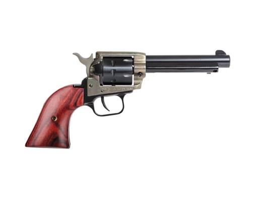 heritage, rough rider, revolver: single action, 22 lr, 4.75" barrel, 9 round, case hardened finish