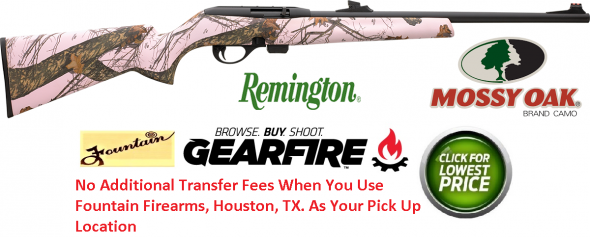 Remington 597 "Blaze Camo" 22 Long Rifle 20" 10+1 "Blaze Mossy Oak Pink camo Camo"