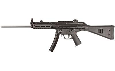ptr industries, 9r, semi-automatic rifle, 9mm, 16" barrel, 1:10 twist, black finish, fixed stock, 2 magazines, 30rd, paddle magazine release