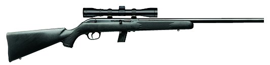 savage 64 fvxp semi-automatic .22 long rifle 21" synthetic blue