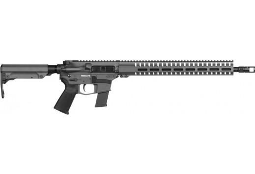 cmmg resolute 300 mkg .45 acp ar-15 semi auto rifle 16" barrel 13 rounds uses glock style magazines rml15 m-lok handguard ripstock collapsible stock...