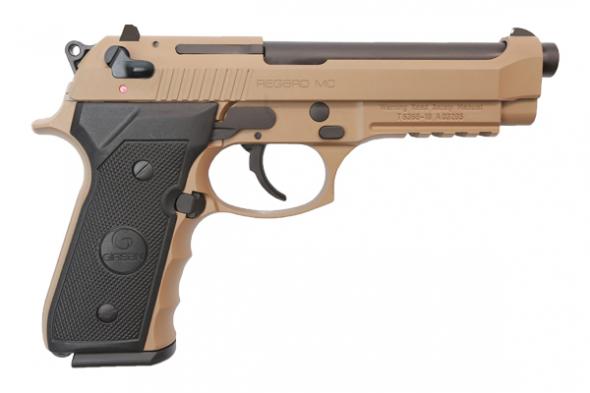 european american armory, regard fde, double action, 9mm, 4.9" barrel, 18+1 round, flat dark earth finish