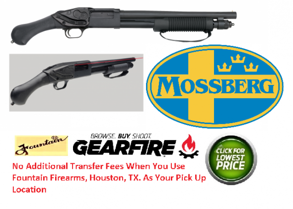 New 2019!! 590 Shockwave w CT Crimson Lasersaddle 12GA 14" BBL - Hot & New 2019!!