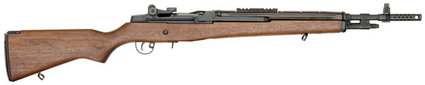 springfield armory m1a scout squad sa .308 win 18" 10+1 walnut stk blue