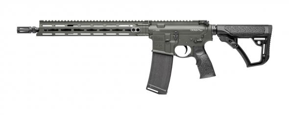 daniel defense, ddm4 v7 slw, 5.56 nato, 16" barrel, m-lok rail, deep woods green finish, 32 rounds