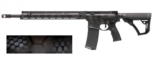 daniel defense, ddm4 v7 pro, 5.56 nato, 16" barrel, rattlecan finish, muzzle break, 32 rounds