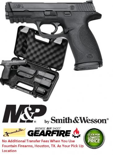 Smith & Wesson M&P Carry & Range Kit M&P .40 Smith & Wesson 4.25 Inch Barrel Includes Holster Magazine Pouch Earplugs 3 Magazines Speed Loader 10 Rounds