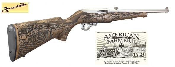 HOT 2019 FARMER II STAINLESS RUGER 10/22 - TALO EXCLUSIVE LIMITED EDITION