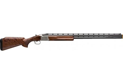 browning citori cxt over/under shotgun 12 gauge 30" barrel 3" chamber monte carlo with grade ii gloss american walnut stock silver nitride steel