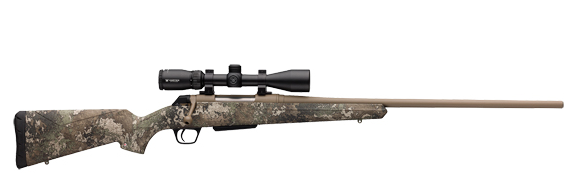 winchester repeating arms, xpr hunter strata scope combo, bolt action, 7mm-08 rem, 22" barrel, 3+1 round, polymer stock in truetimber strata camo