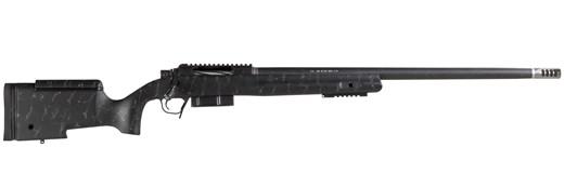 christensen arms, ba tactical, bolt action, 338 lapua, 27" barrel, 5+1 round, black w/gray webbing finish