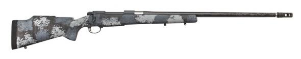 nosler 44548 m48 long-range bolt 6.5 creedmoor 26" barrel, 4+1 round, carbon fiber mcs elite midnight camo stock sniper grey cerakote