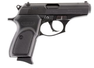 bersa, thunder, semi automatic pisto,l 380 acp, 3.5" barrel, 7+1 round hard rubber grip 3 dot fixed sight with matte black finish