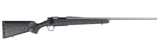 christensen arms, mesa, bolt action, 300 prc, 26" barrel, 3+1 round, carbon fiber composite,black with gray webbing stock