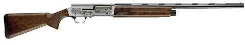 browning, a5 ultimate, semi-auto, 12 gauge, 26" barrel 3" chamber engraved aluminum receiver walnut stock