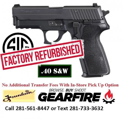 Super Price!!! Sig Sauer P229 Factory Refurbished 40S&W