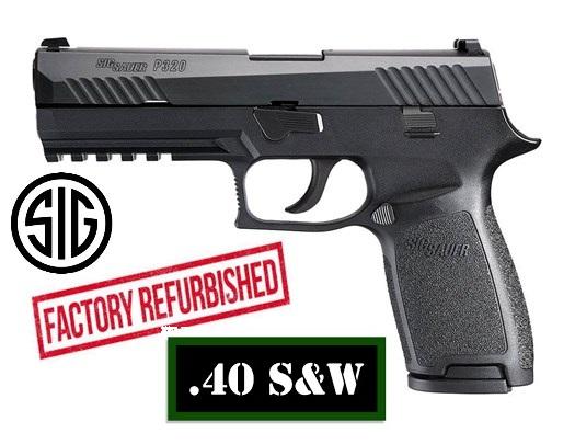 Almost Half Off MSRP!!! Sig Sauer P320 Full Size FACTORY REFURBISHED 40 S&W