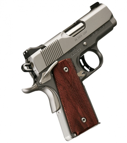 kimber, ultra cdp, semi-auto, 9mm, 3" barrel, 8+1 round, night sights, rosewood grips