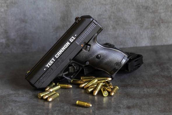 Limited First Run!!!! YEET CANNON G1 Hi-Point Firearms, Model C-9 , Striker Fired, Compact, 9MM, 3.5" Barrel, Polymer Frame, Black Finish, 3 Dot Sights, 8Rd, 1 Magazine💲💲Cash $199.95💲💲