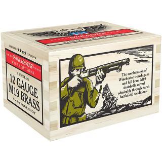 Winchester Ammunition, WWII Victory Series, 12 Gauge, 2.75", 00 Buckshot, 5 Round Box