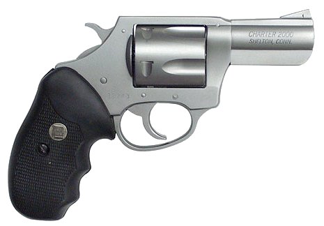 charter arms .44spc bulldog 2.5" 5 rubber grips stainless