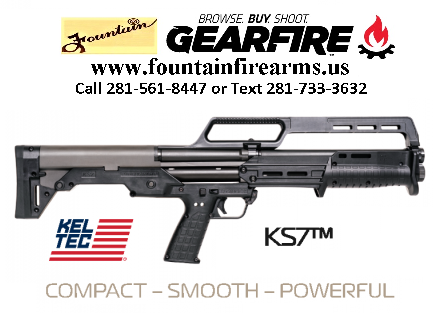 Super Hot 2020!!! Kel-Tec KSG - KS7 12 Gauge, 3" Chamber, 18.5" Barrel, 6 Round, Black Finish💲💲Cash $429.99💲💲
