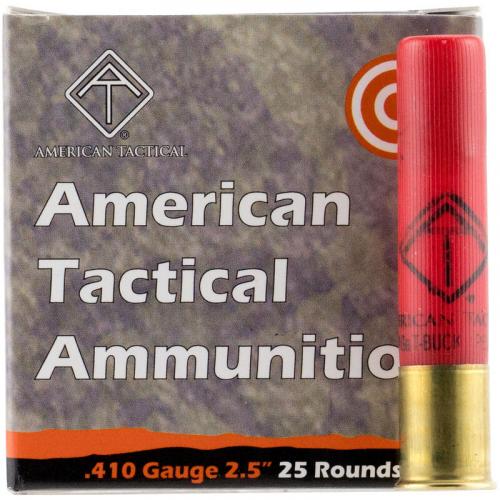 American Tactical Imports .410 Bore Ammunition 25 Rounds 2-1/2" Lead Rifled Slug 1410fps 💲💲Cash $14.45💲💲