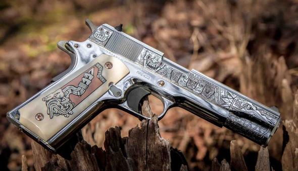 Super Rare 1 of 429!!! Colt TALO (AZTEC Series) Rose Gold Mexican Heritage 38 Super 💲💲Cash $3499.95💲💲