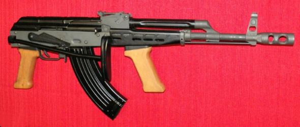 Super Rare!!! CIA Hungarian Style AMD-65 Folder 7.62x39 (AK-47 Stype) with Wood Stocks