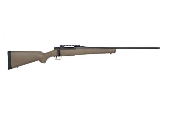 mossberg, patriot predator bolt action rifle, 6.5 prc, 24" fluted threaded barrel, 4+1 round, synthetic fde stock