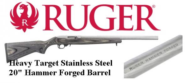 Ruger 1262 10/22 Semi-Automatic 22 Long Rifle 20" Black Laminate Stainless Barrel 💲💲$499.95💲💲