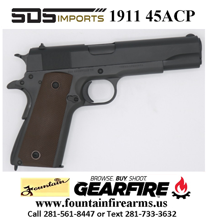 Super Hot 2020!!! SDS 1911A1 45ACP US ARMY 5 FULL SIZE WWII MODEL 💲💲Cash $349.95💲💲