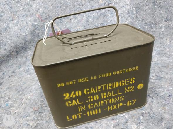 Collectible U.S. Military Surplus!!!! 30-06 M2 Ball Spam Can 240 RDS - Collectors Item 💲💲Cash $259.95💲💲