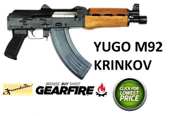 Yugo / Serbia Zastava Krink AK47 Pistol CEN PAP AK Style M92 PV Pistol 7.62x39mm 10 Inch Barrel Hinged Top Cover 30 Round 💲💲Cash $749.95💲💲