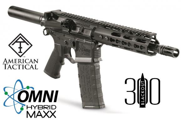 ATI Omni Hybrid P4 .300 Blackout 8.5 Inch Barrel Black Nitride Finish KeyMod Rail 30 Round 💲💲Cash $399.95💲💲