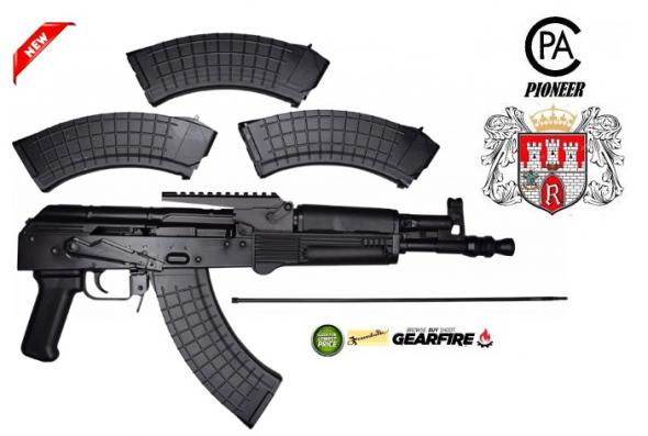 Awesome 2020!!! I.O. Inc. Hellpup Elite w Rail AK47 DRACO Pistol Type. 7.62X39 9" Steel Black 30Rd Polish 💲💲Cash $599.95💲💲