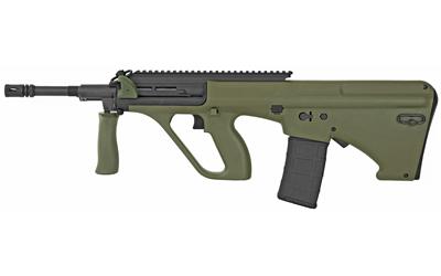 steyr arms, aug m1, semi-automatic, 223 rem/556nato, 16" barrel, od green nato stock, qd front sling swivel, 30rd magazine, long picatinny rail