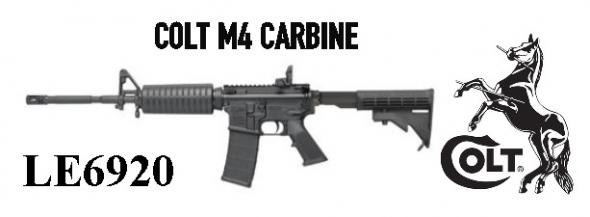 Super Desirable Colt M4 LE6920, AR-15 Type, 223 Rem/556NATO, 16.1"M4 Profile Barrel, Flash Hider, Matte Black Finish, 4 Position Collapsible Stock, Magpul Backup Flip Sight, 30Rd, 1 Magazine, Does Not Have LE Rollmarks 💲💲$1795.00💲💲