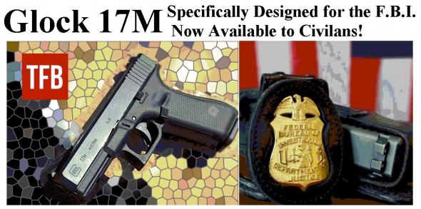 Collectible FBI Contract Glock!!! Glock G17M 9mm, AB "FBI" Agent Sights 3-17rd Mags - Very Limited Availability - Contract Over Run 💲💲Cash $644.95💲💲
