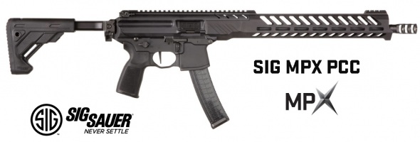 Sig Sauer, MPX Carbine 9MM, 16" Barrel, Black, Collapsible Stock, 30Rd, KeyMod Handguard, Ambidextrous Charging Handle 💲💲Cash $1459.95💲💲