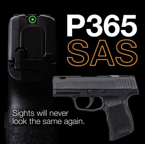 MEGA HOT 2020!!! Sig P365 SAS 9mm Anti-Snag Carry 💲💲Cash $634.95💲💲